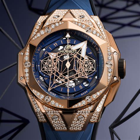 hublot big bang sacred geometry|Hublot sang bleu.